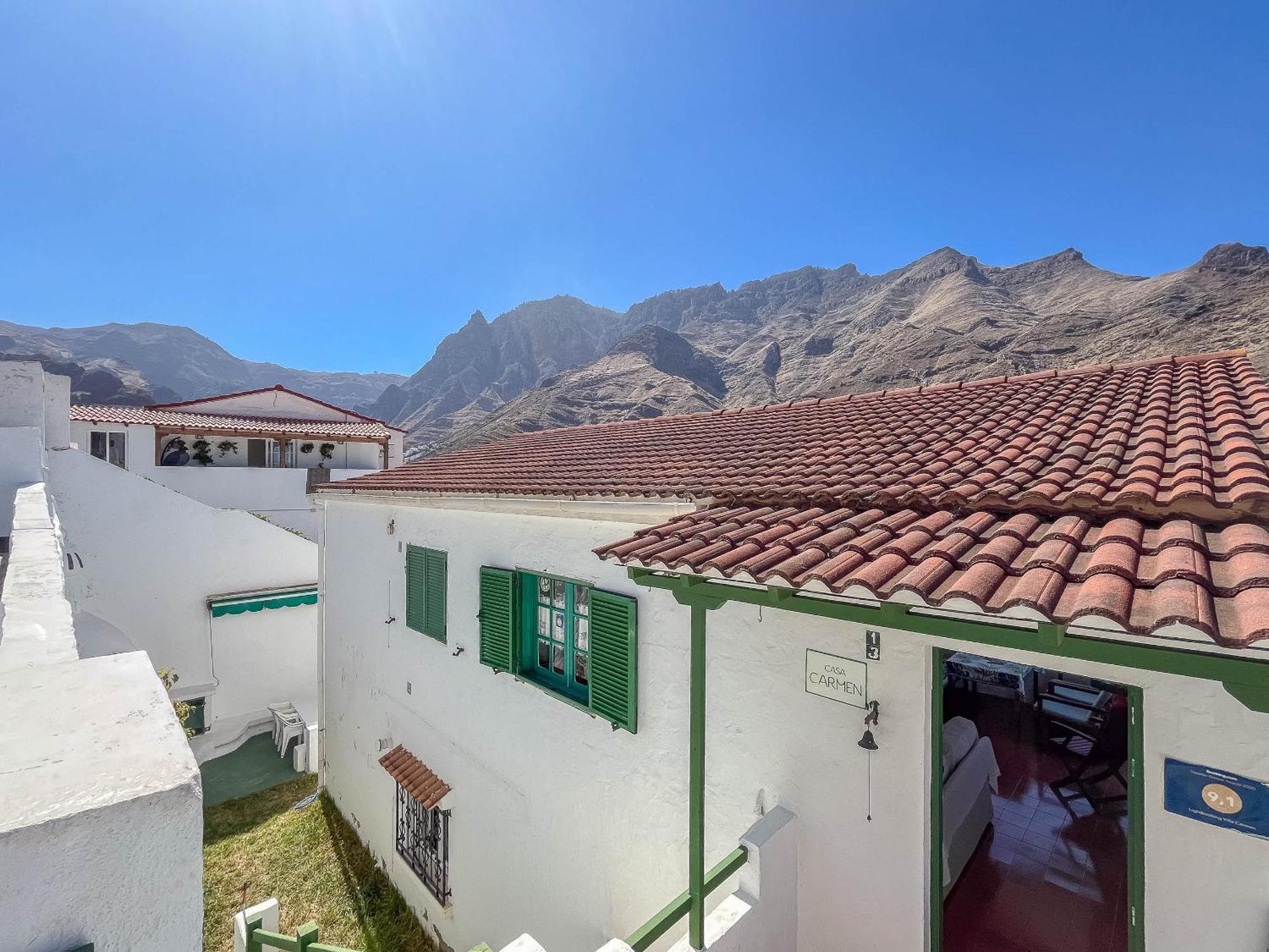 Апартаменты Casa Carmen Agaete Con Terraza Y Vistas Al Mar Экстерьер фото