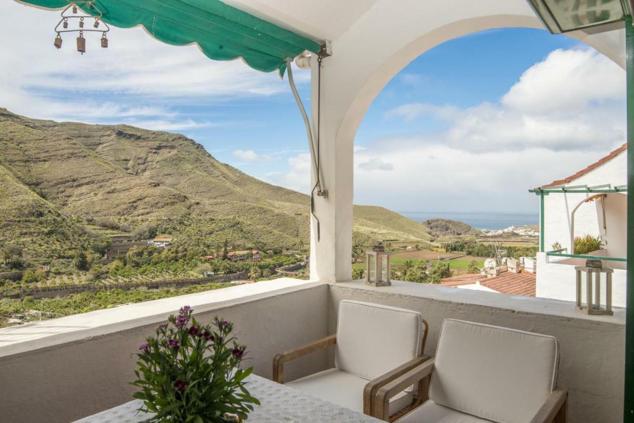 Апартаменты Casa Carmen Agaete Con Terraza Y Vistas Al Mar Экстерьер фото